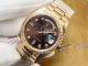 vr factory super clone rolex day date 40 brown diamond face 2836 watch (2)_th.jpg